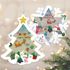 [ARTSAM] Kit de Suncatcher de Paisagem de Natal Branco DIY - Suprimentos de Arte e Artesanato Fáceis de Fazer para Criações Únicas 